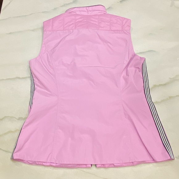 Gerry Weber Vest Size 8 Lavender Quilted Full Zip - Picture 8 of 14